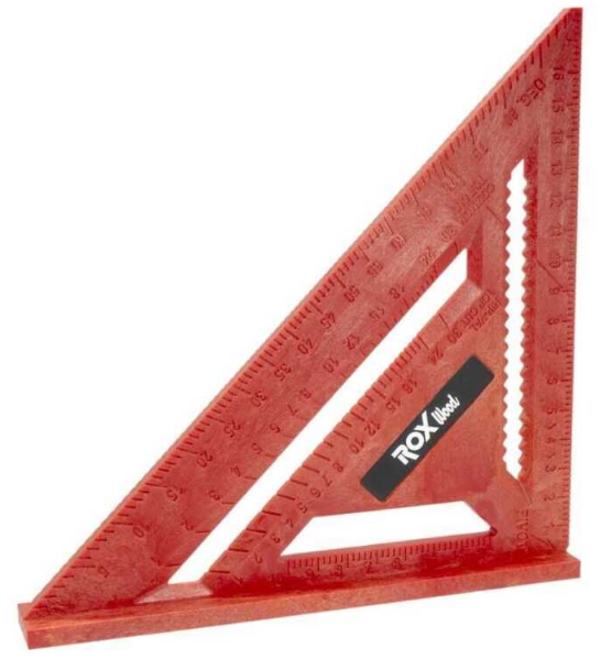 Rox Wood Abs Üçgen Gönye 175 mm 153ROX0022Gönyeler