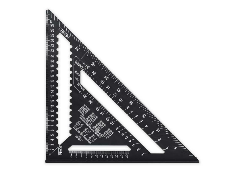 Sgs Alüminyum Üçgen Cetvel 300 mm Sgs1696Gönyeler