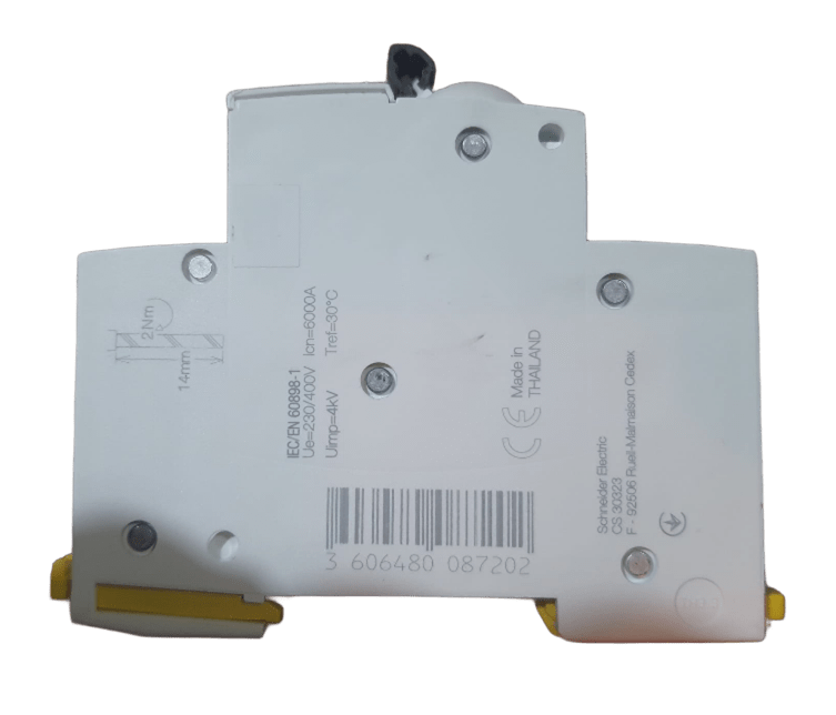 Schneider Monofaze Otomatik Sigorta 1P C 20A 6KA A9K24120Sigortalar