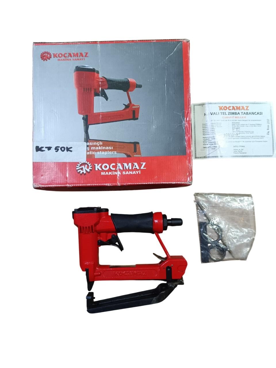 Kocamaz Havalı Zımba Tabancası KT50Havalı Zımba ve Çivi Makinaları