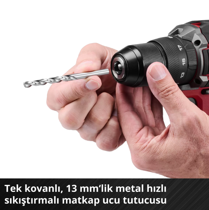 Einhell TP-CD 18/50-C Lİ-İ BL 2*3Ah Akülü Darbeli Vidalama 4514406Alçıpan Vidalamalar