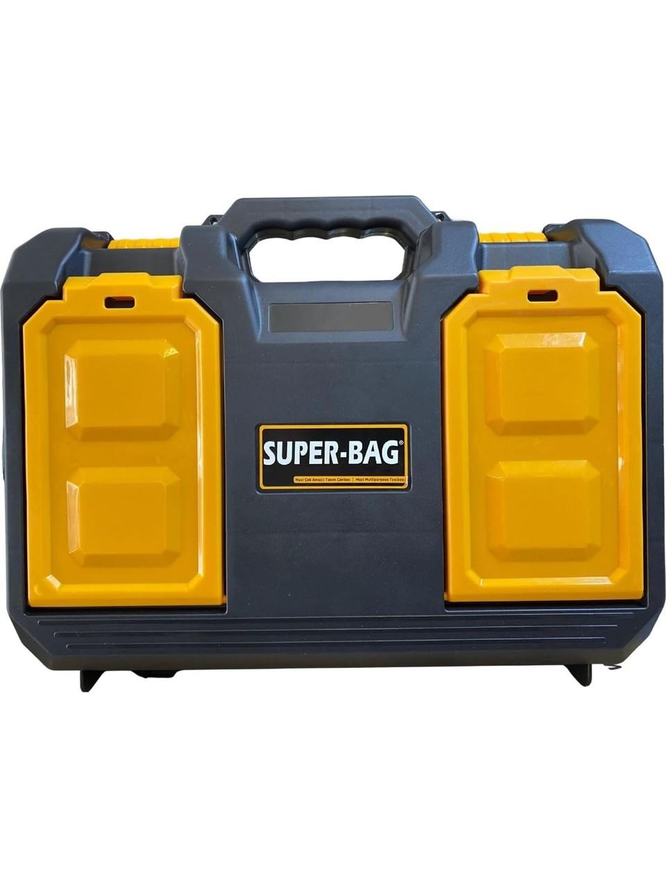 Maxi Çok Amaçlı Matkap Alet Taşıma Çantası (Plastik Kilitli) ASR-5080Takım Çantaları