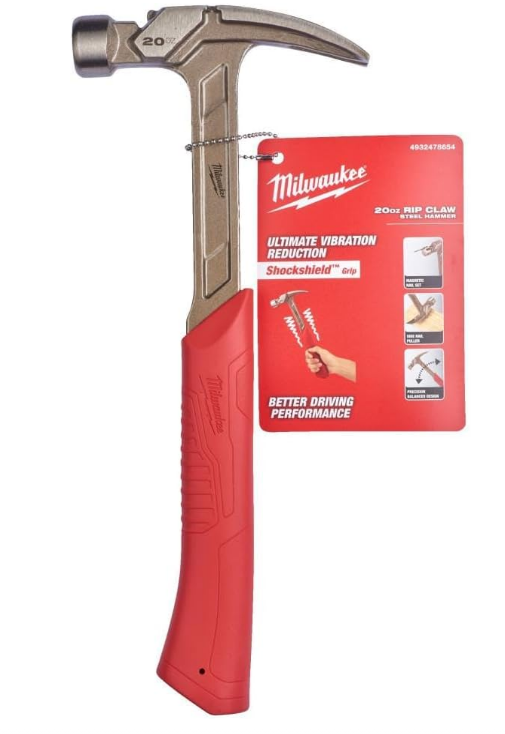 Milwaukee Kavisli Çekiç 570 GR 4932478654Çekiçler