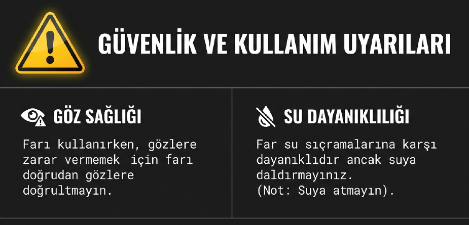 Gold Orıon Kafa Lambası Sensörlü 689-2Sensörlü Lambalar