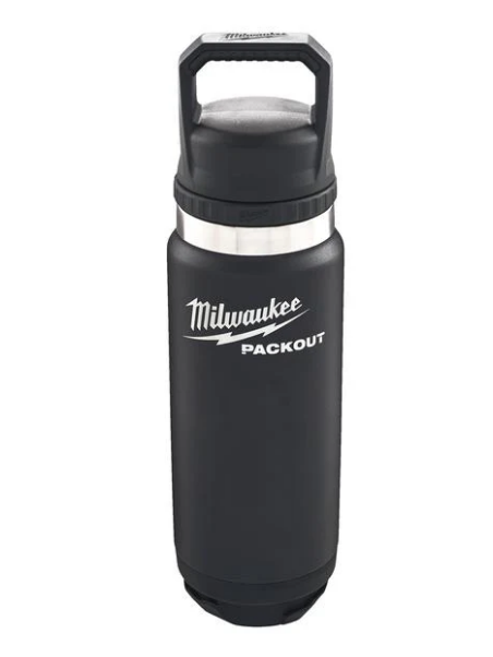 Milwaukee Packout Termos Şişe 710 ML Siyah 4932493466Termoslar