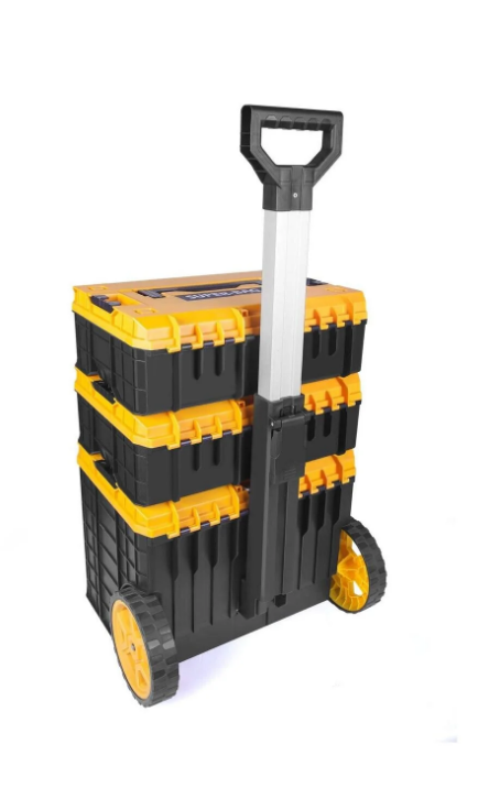 Super-Bag S-S-L Master Case 3'lü Tekerlekli Set Takım Arabası ASR-6036Takım Çantaları