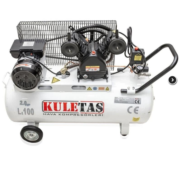 Kuletaş Hava Kompresörü 100 Lt 2 Hp 220V KLTŞ-100YKompresörler