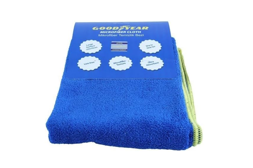 Goodyear Mikrofiber Temizlik Bezi 50*70 Cm Mavi 701062Oto Bakım