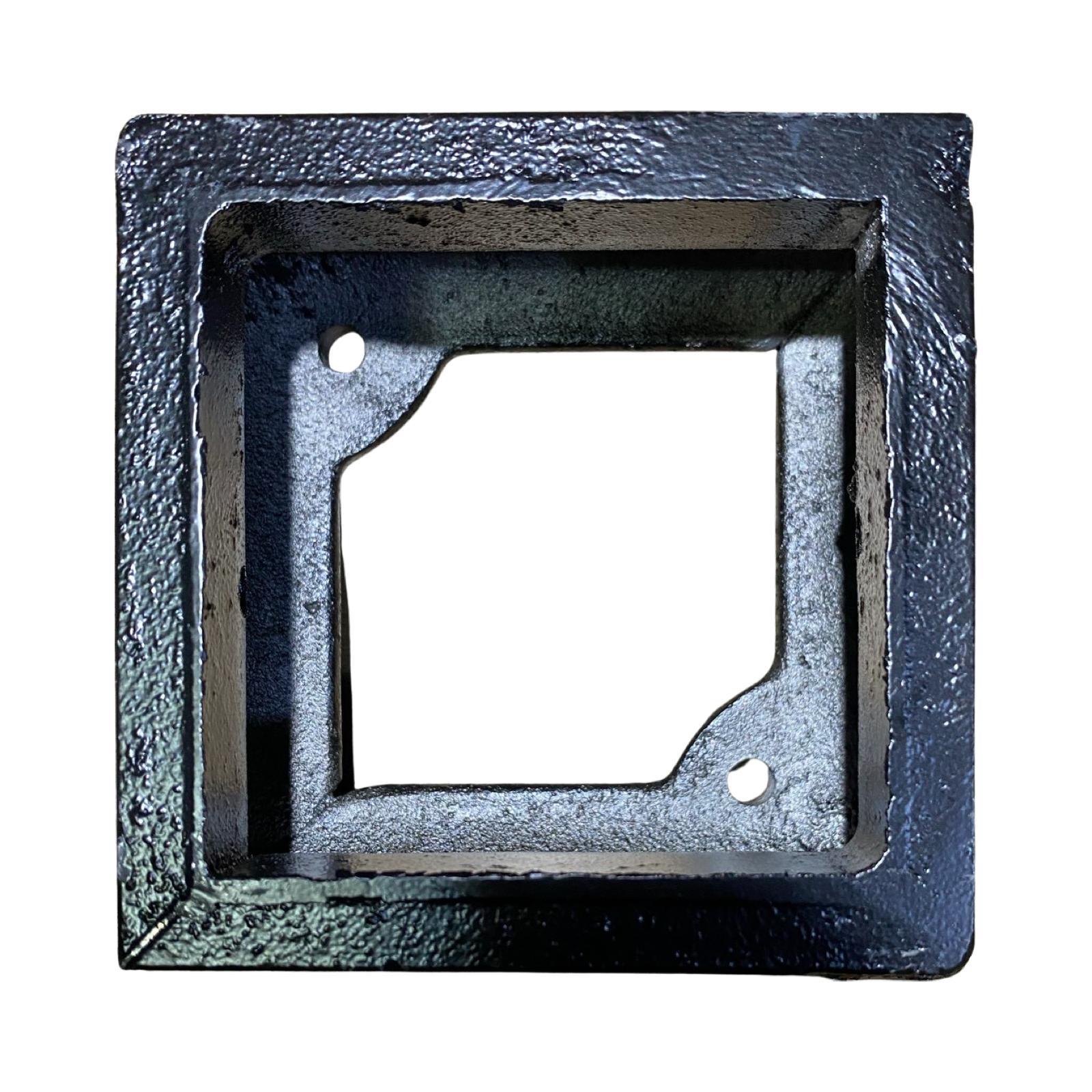 Pergüle Ayağı Japon Alüminyum Siyah Renk 8.5CM x 8.5CM Mobilya Hırdavatları
