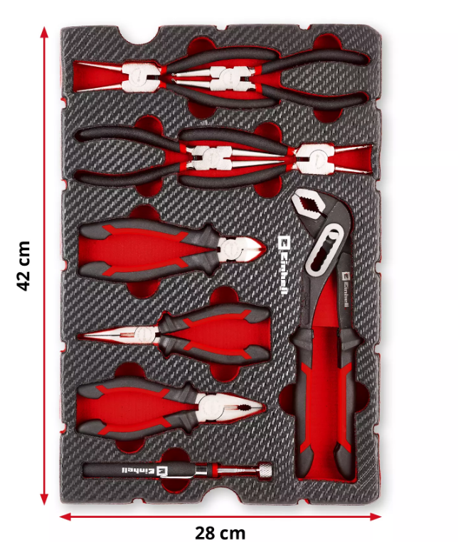 Einhell Pense Seti 9 Parça 370522Penseler
