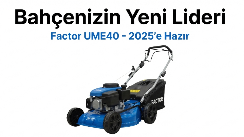 Factor Benzinli Çim Biçme Makinası İtmeli 40 CM UME40Benzinli Grup