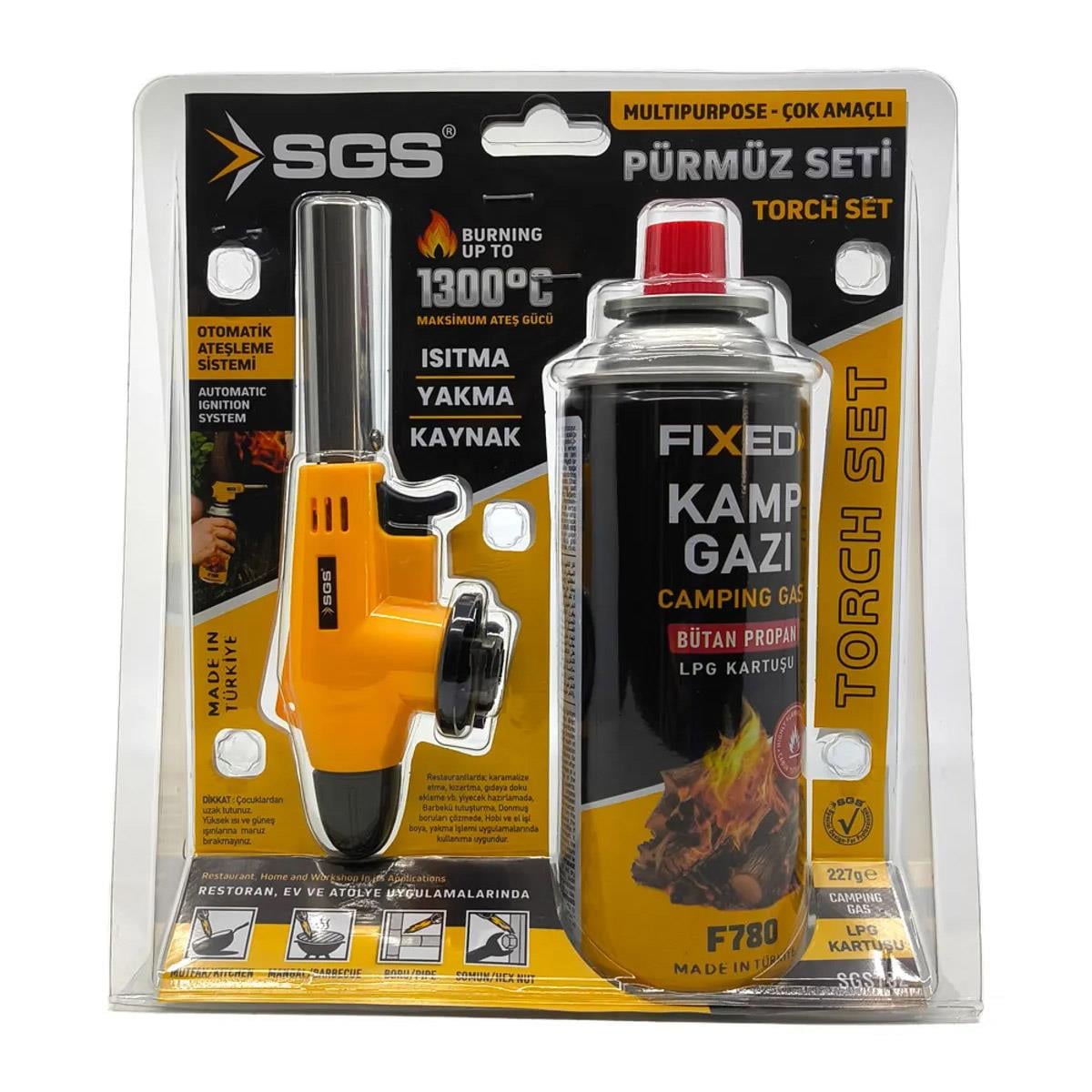 Sgs Kamp Pürmüz Seti SGS782Çakmaklar & Ateş Başlatıcılar