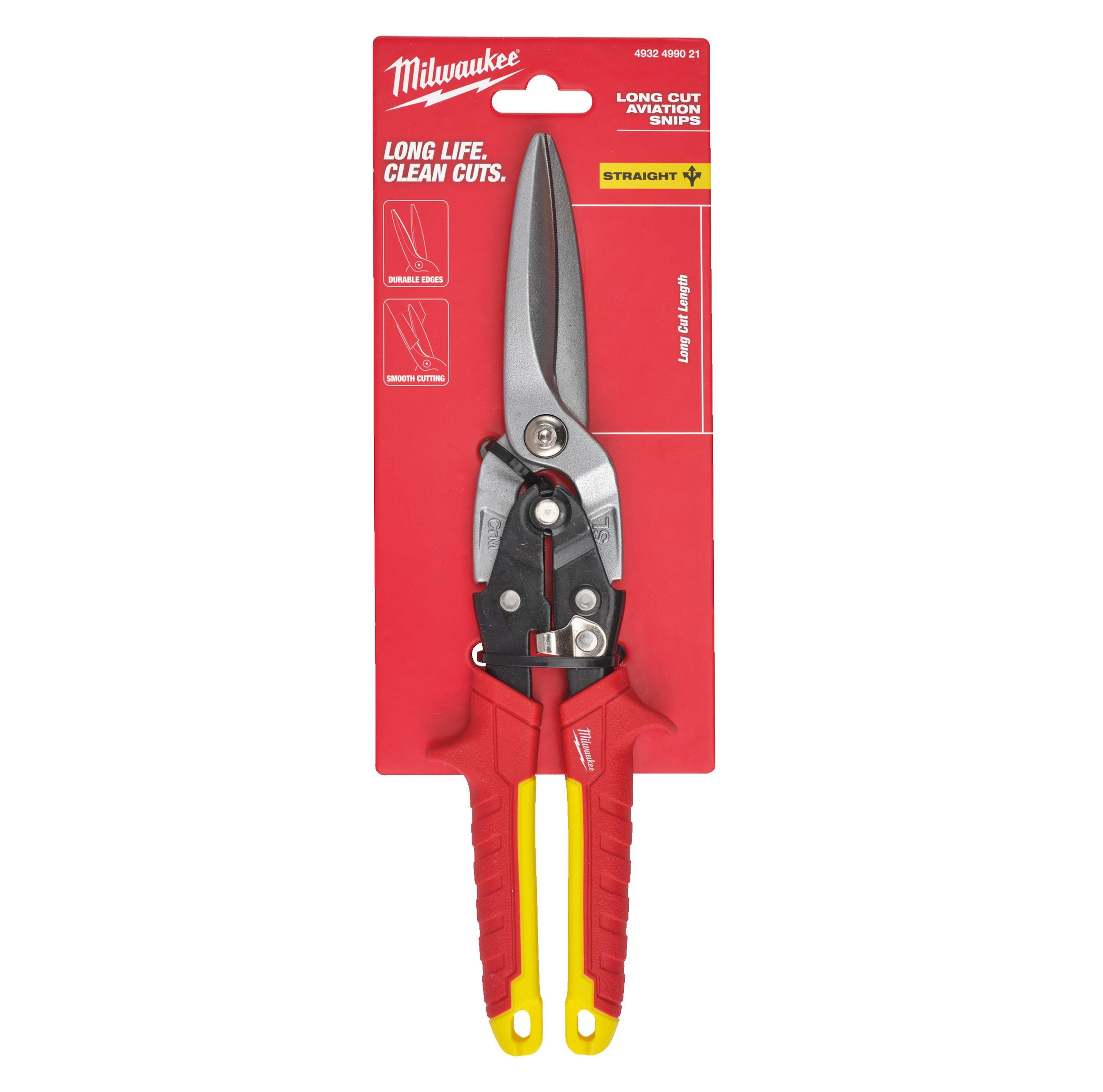 Milwaukee Kaportacı Makası Düz Kesim 310 MM 4932499021Demir Makasları