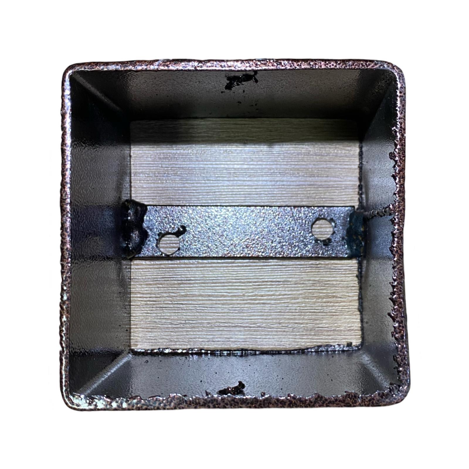 Pergüle Ayağı Japon Metal Bakır Renk 8.5cm X 8.5cmMobilya Hırdavatları