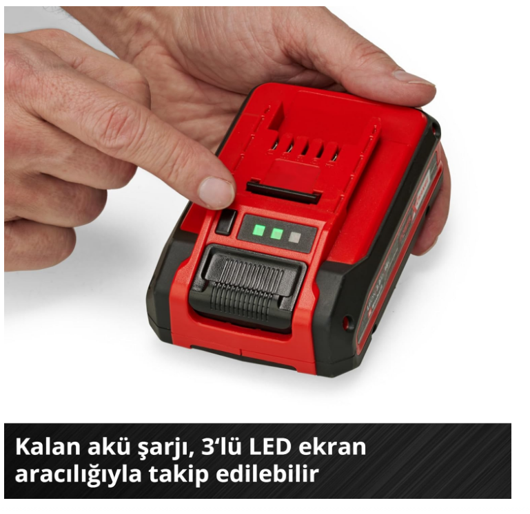 Einhell 18V 4,0AH PXC Akü Plus ve Şarj Aleti 4512159Yedek Akü & Şarj Cihazları