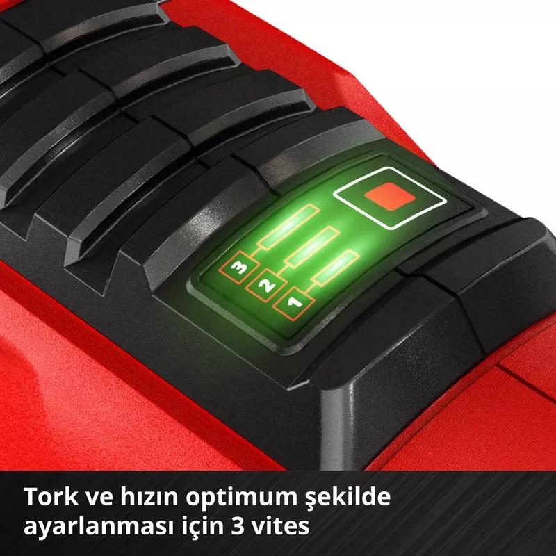 Einhell IMPAXXO 18/400 Solo Darbeli Somun Sıkma 4510070Akülü Somun Sıkma Makinaları