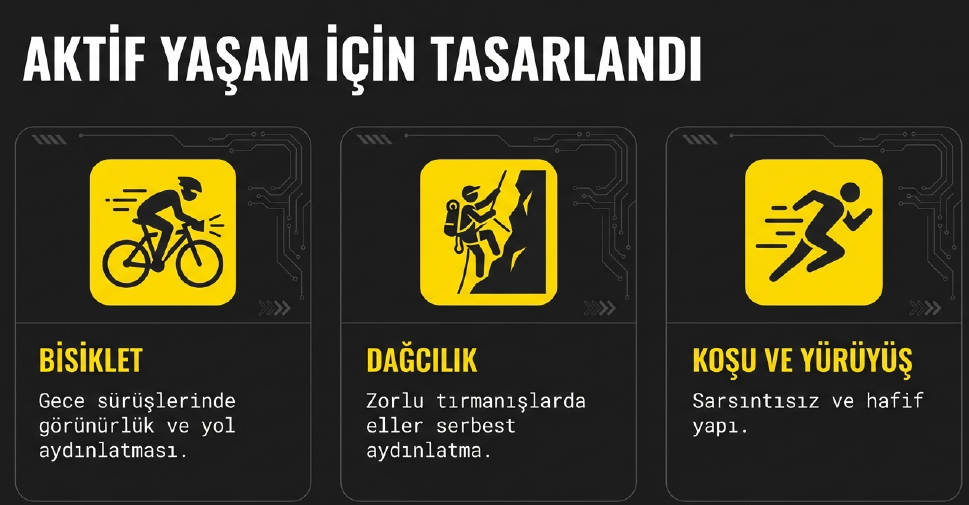 Gold Orıon Kafa Lambası Sensörlü 689-2Sensörlü Lambalar