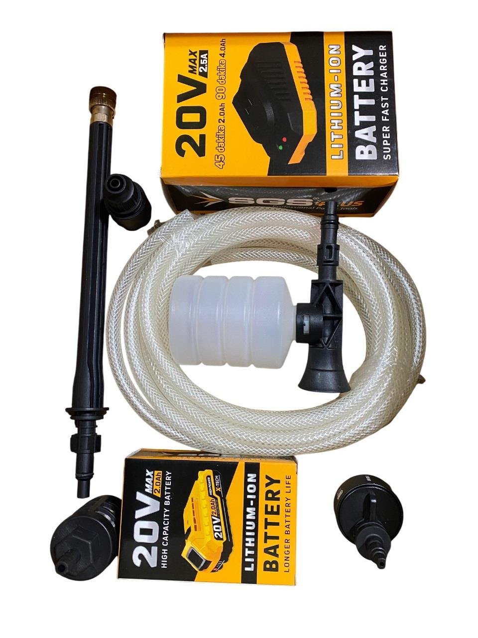 Sgs SGS5410 Basınçlı Yıkama Makinası 30 Bar 20V Akülü Oto Yıkama Makinaları