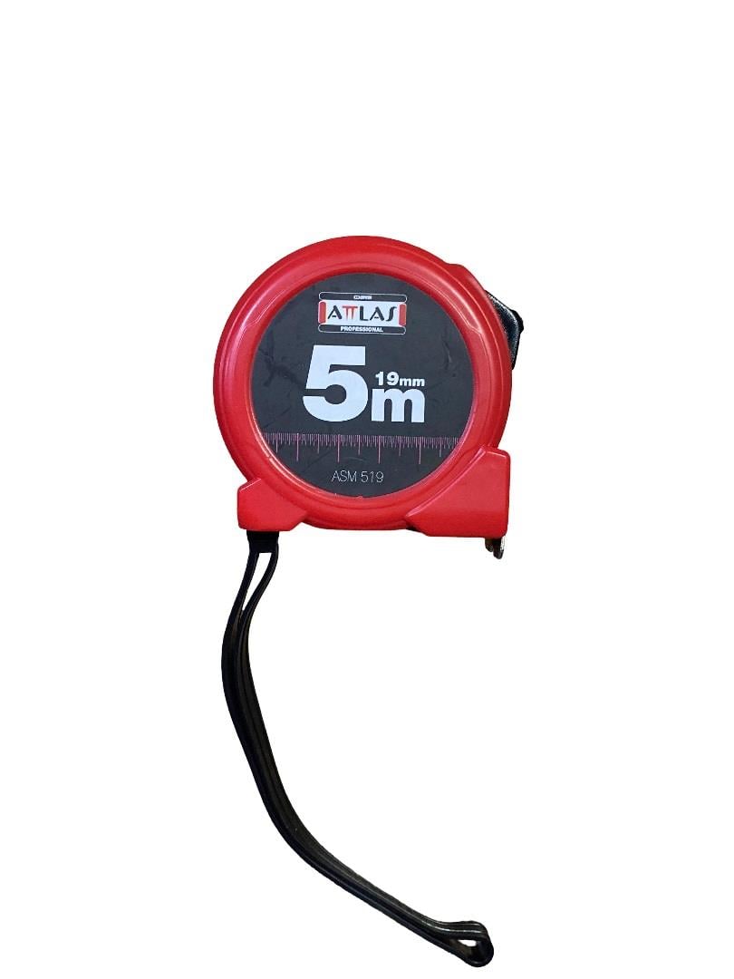 Attlas Şerit Metre 5MT*19MM ASM519Şerit Metreler