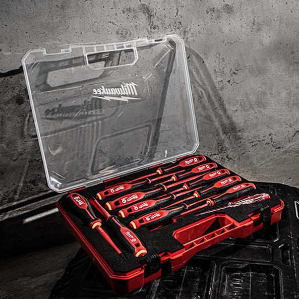 Milwaukee 12 Parça Tornavida Takımı 4932479095Tornavidalar