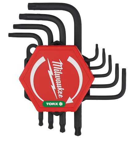 Milwaukee Kompakt Allen Torx Anahtar Set 9 Parça 4932492703Allen Grubu
