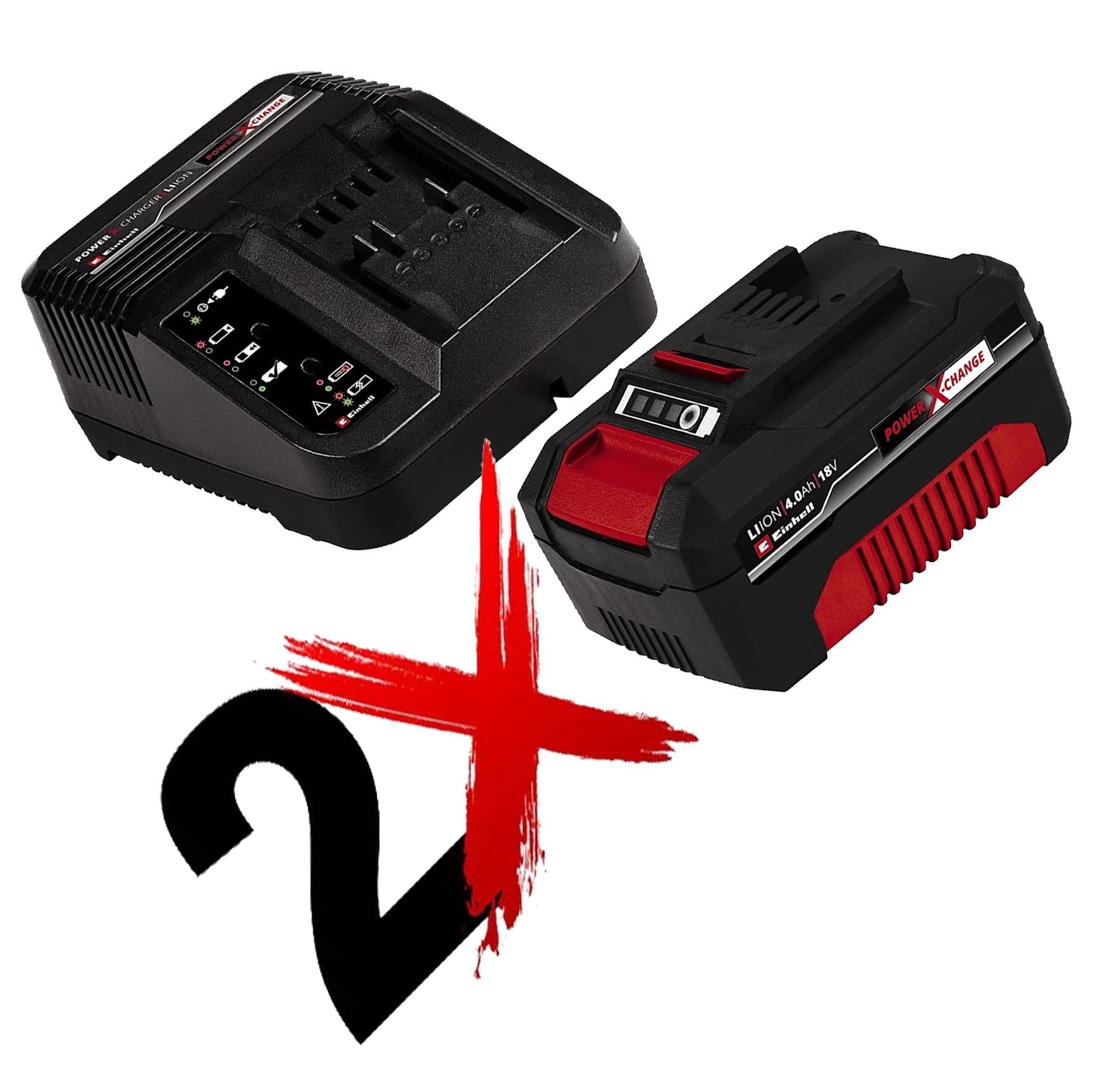 Einhell 18V Professional Akülü Kit – Darbeli Matkap, Dekupaj, Taşlama + Tam Aksesuar Seti ve Taşıma Çantası 2x4,0ah Akü + Şarj CihazıAkülü Darbeli Matkaplar