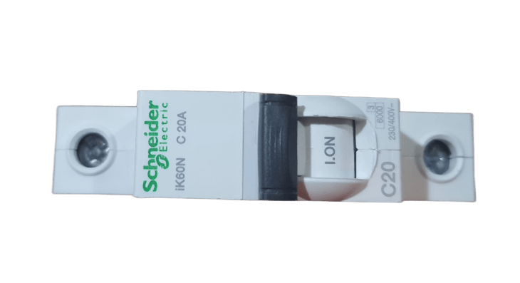Schneider Monofaze Otomatik Sigorta 1P C 20A 6KA A9K24120Sigortalar