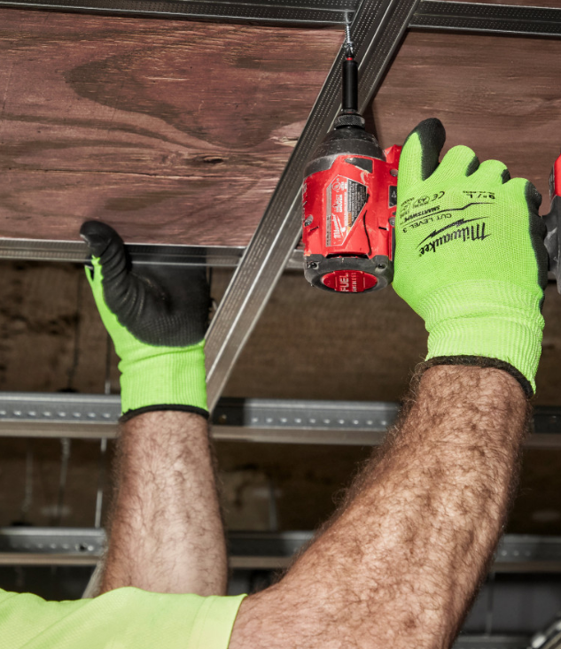 Milwaukee 3.Derece Kesik Korumalı Nitril Eldiven 9/L PK(12) 4932479021Eldivenler