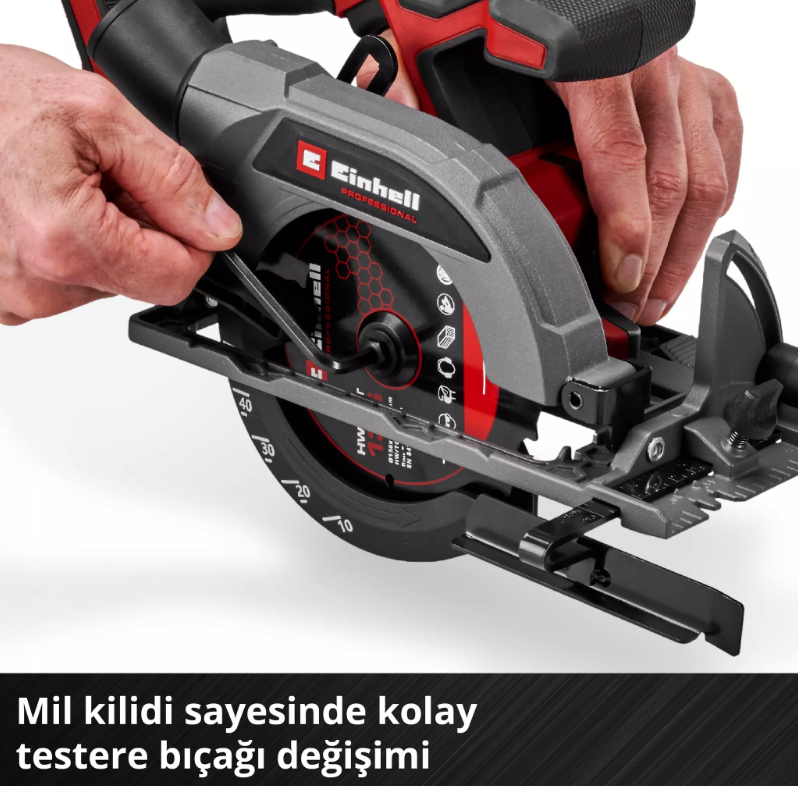 Einhell TP-CS 18/136-C Lİ Solu Mini Daire Testere 4331240Daire Testereler Ve Aksesuarları