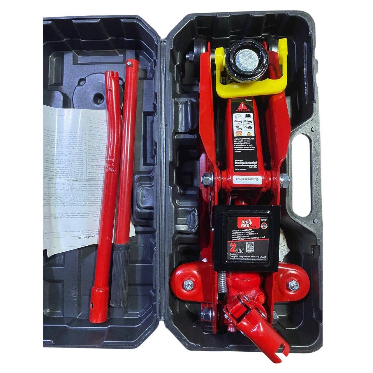 Bigred T820050R Arabalı Kriko 2 Ton Çantalı Krikolar