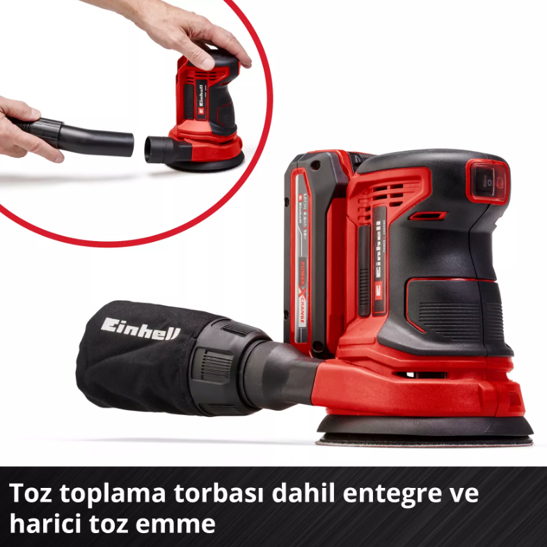 Einhell Te-Rs 18 Lİ-Solo Eksantrik Zımpara 4462010Eksantrik Zımparalar