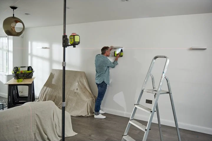 Ryobi RB360RLL 360 Kırmızı Çizgili Lazer Hizalama 5133005309Lazer Metreler