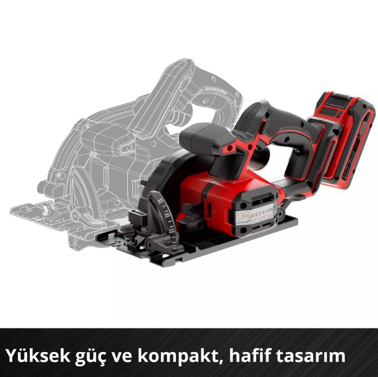 Einhell TP-CS 18/136-C Lİ Solu Mini Daire Testere 4331240Daire Testereler Ve Aksesuarları