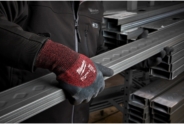 Milwaukee 3. Derece Kesik Korumalı Kışlık Nitril Eldiven - 9/ L - 12 Adet 4932471611Eldivenler