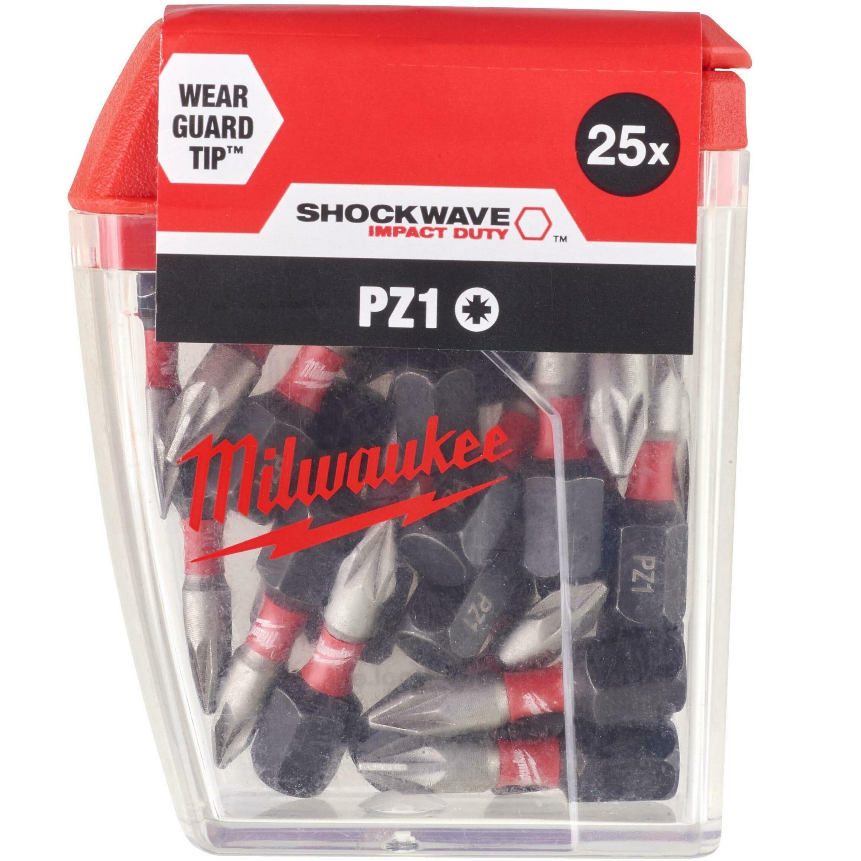 Milwaukee Bits Uç PZ1 25 MM PK(25) 4932430861Bits Uçlar ve Adaptörler