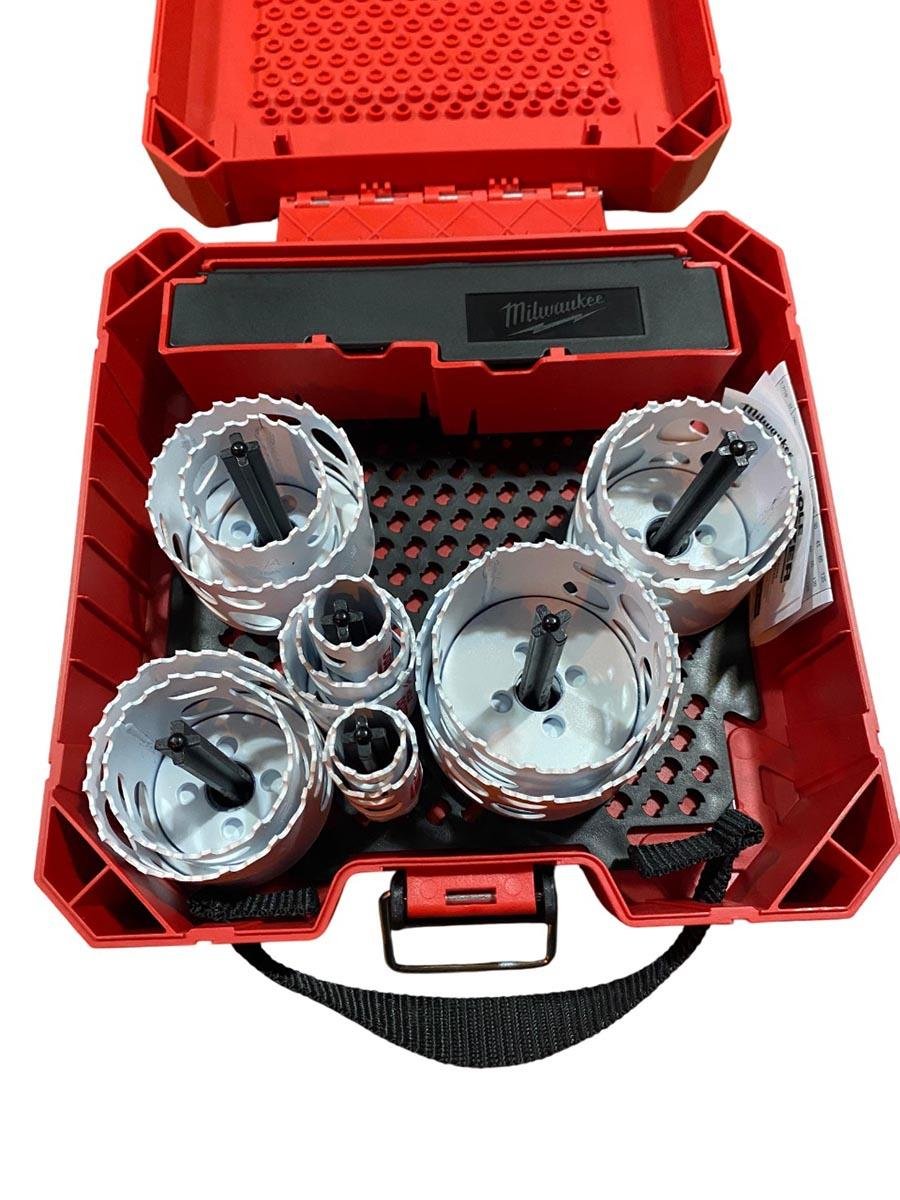 Milwaukee Cobalt Panç Takımı 17 Parça Bi-Metal 49224102Pançlar