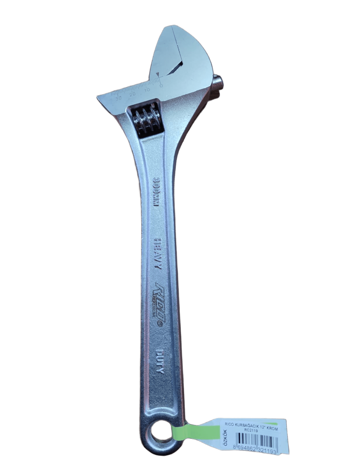Rico İzoleli Profesyonel Krom Kurbağacık 12'' RC2119Kurbağacık Anahtarlar