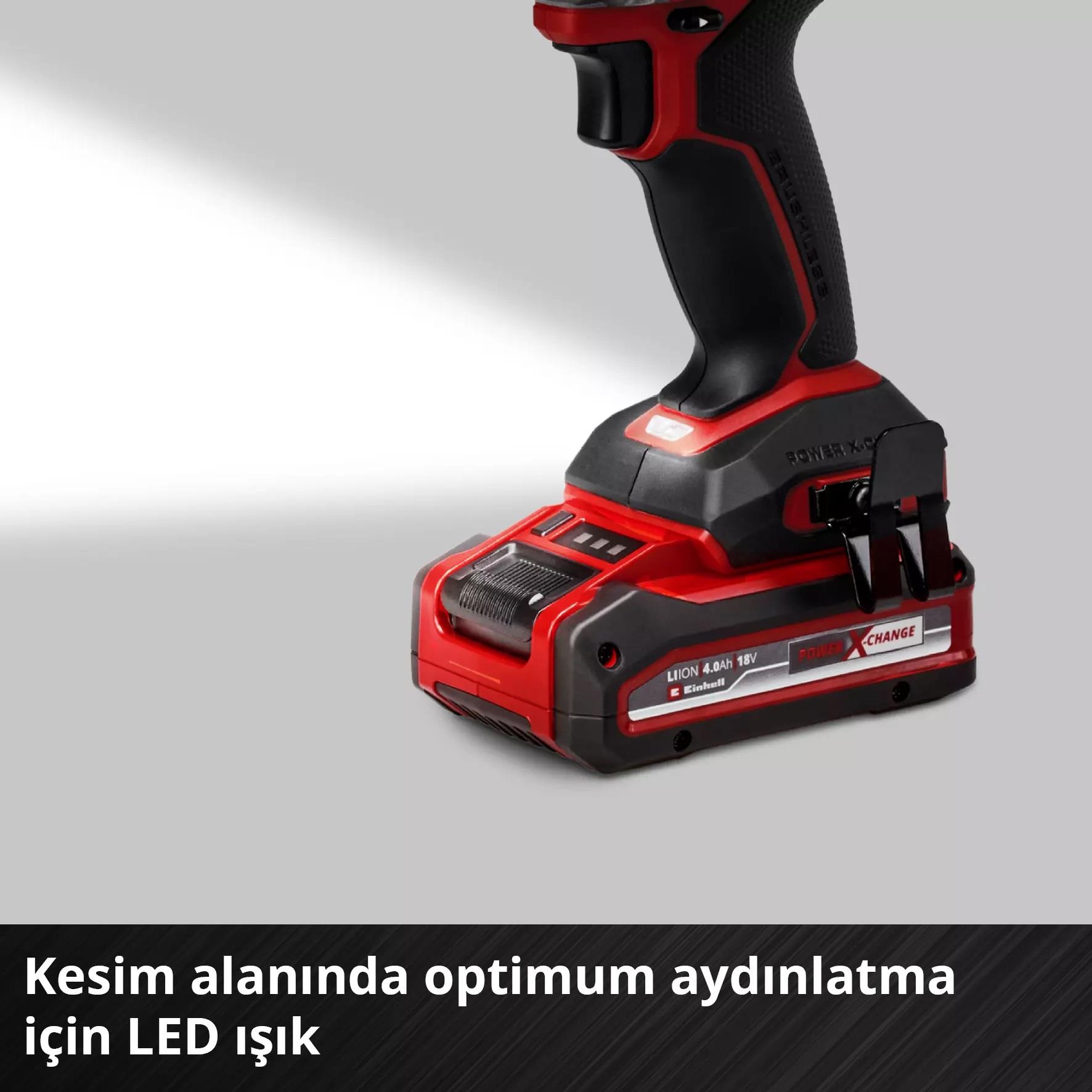 Einhell TP-CI 18/250-C Lİ BL Solo Kompakt Darbeli Somun Sıkma 4510095Akülü Somun Sıkma Makinaları