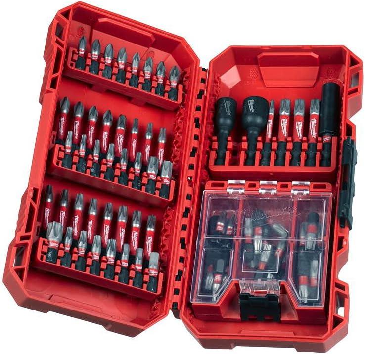 Milwaukee Shockwave Bits Uç Seti 75 Parça 4932492008Bits Uçlar ve Adaptörler