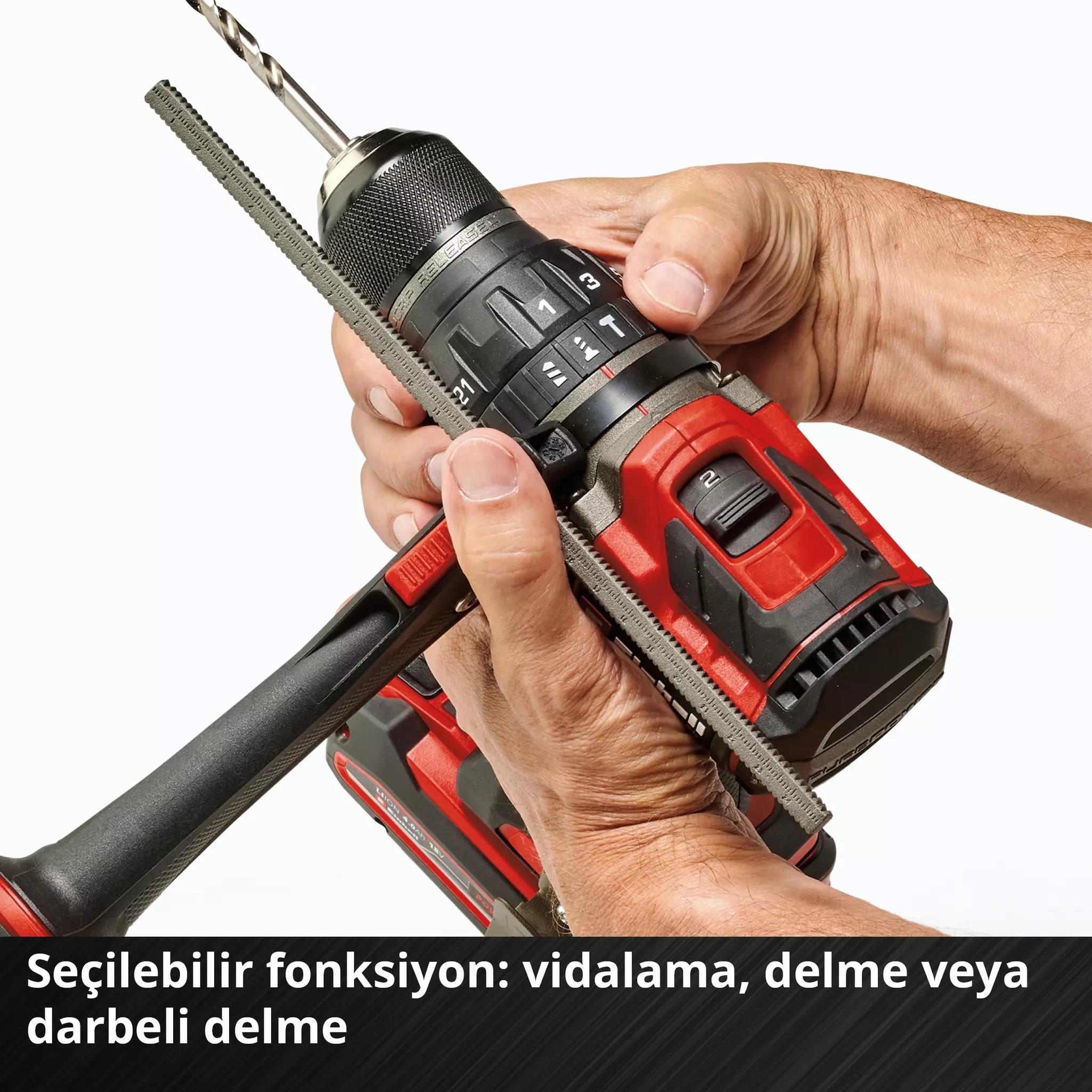 Einhell TP-CD 18/120 Lİ-İ BL Solo Darbeli Vidalama 4514310Akülü Darbeli Matkaplar