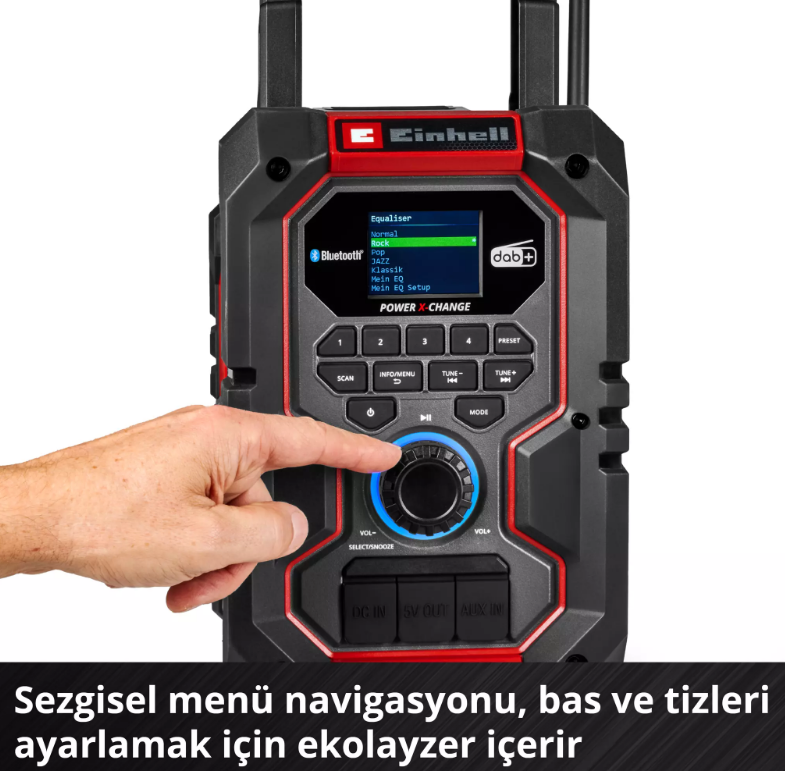Einhell Te-Cr 18 Lİ Dab+FM/BT Solo Radyo 3407995Diğer