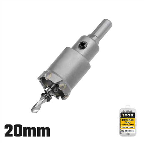 Sgs Tct Metal Panç Delme 20 mm SGS2662Pançlar