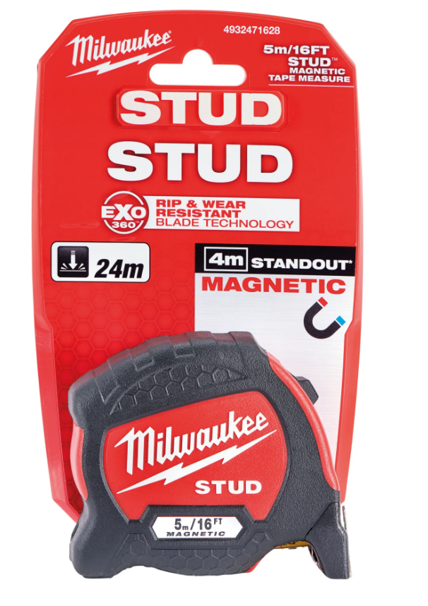 Milwaukee Şerit Metre Stud Gen2 5/16 FT 5 MT 4932471628Şerit Metreler