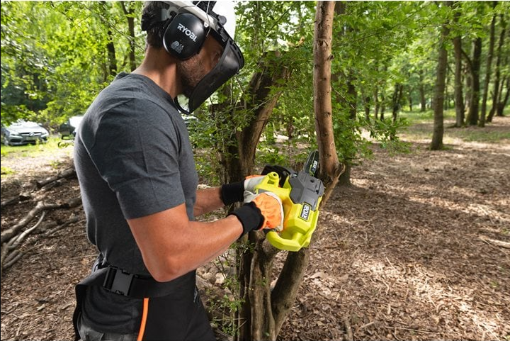 Ryobı One+Akülü Testere Kömürsüz RY18CS20A-125 5133005415Benzinli Ağaç Motorları 