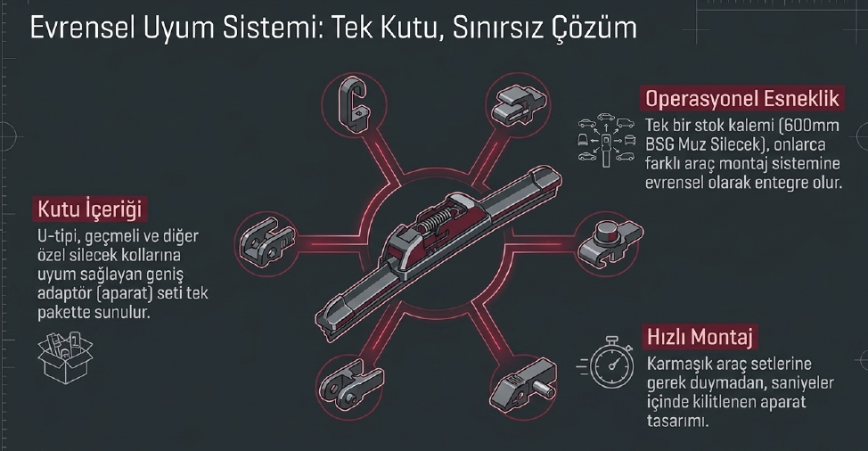 Bsg Silecek 600 mm 24'' 99-992-006Araç Ekipmanları