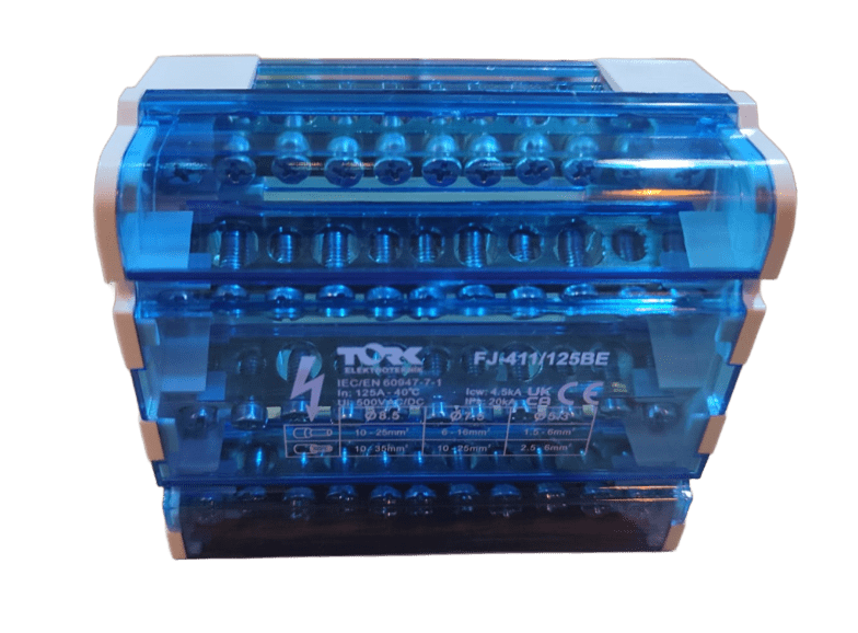 Tork 11 Delik 4 Kutup Dağıtıcı Ünite 125A FJ-411/125BESigortalar