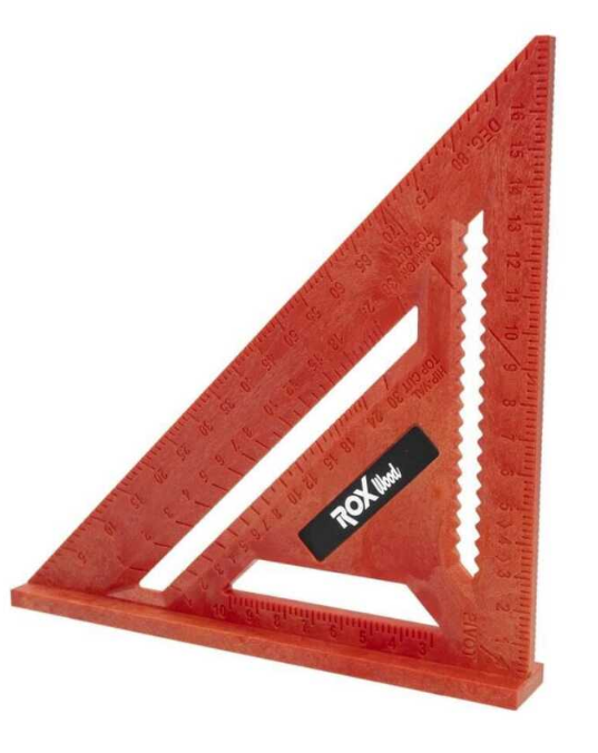 Rox Wood Abs Üçgen Gönye 175 mm 153ROX0022Gönyeler