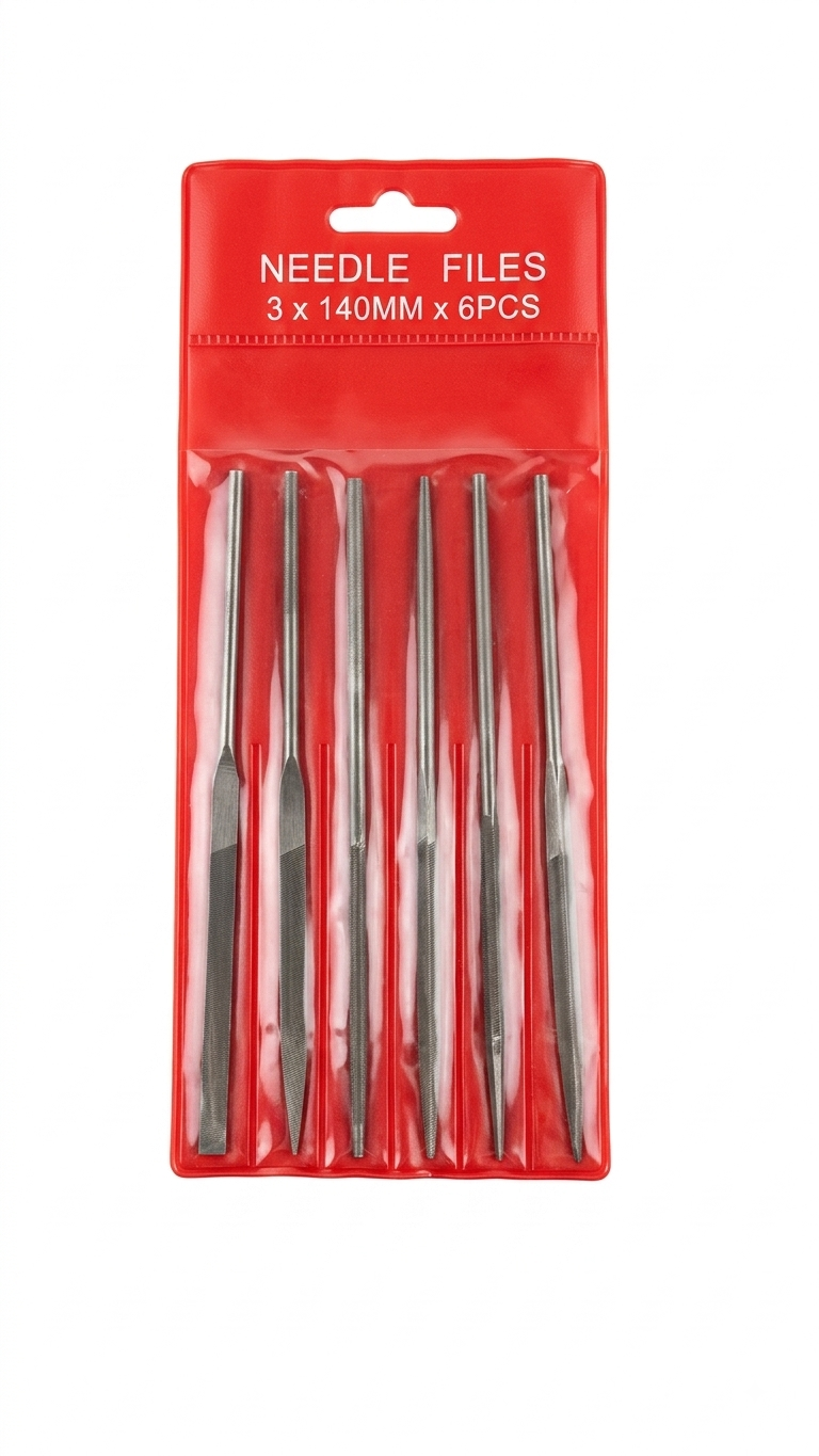 6 LI SAATÇİ EĞE SETİ 140x3 mm