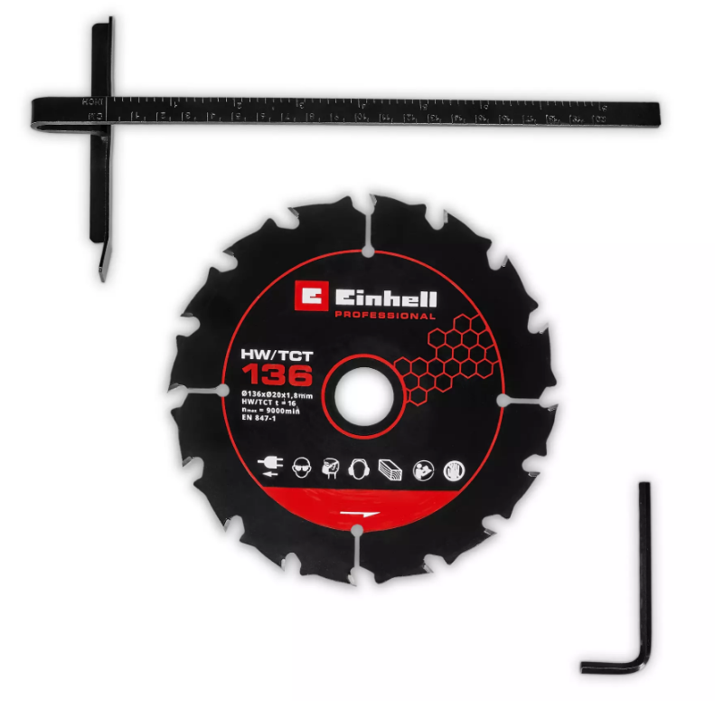 Einhell TP-CS 18/136-C Lİ Solu Mini Daire Testere 4331240Daire Testereler Ve Aksesuarları