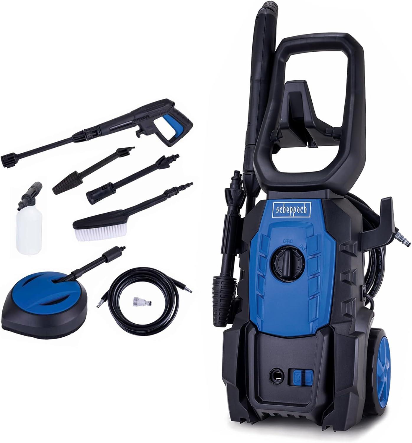 Scheppach HPC1600 Kit Yüksek Basınçlı Yıkama Makinası 1600W 135 BarBasınçlı Yıkama Makinaları